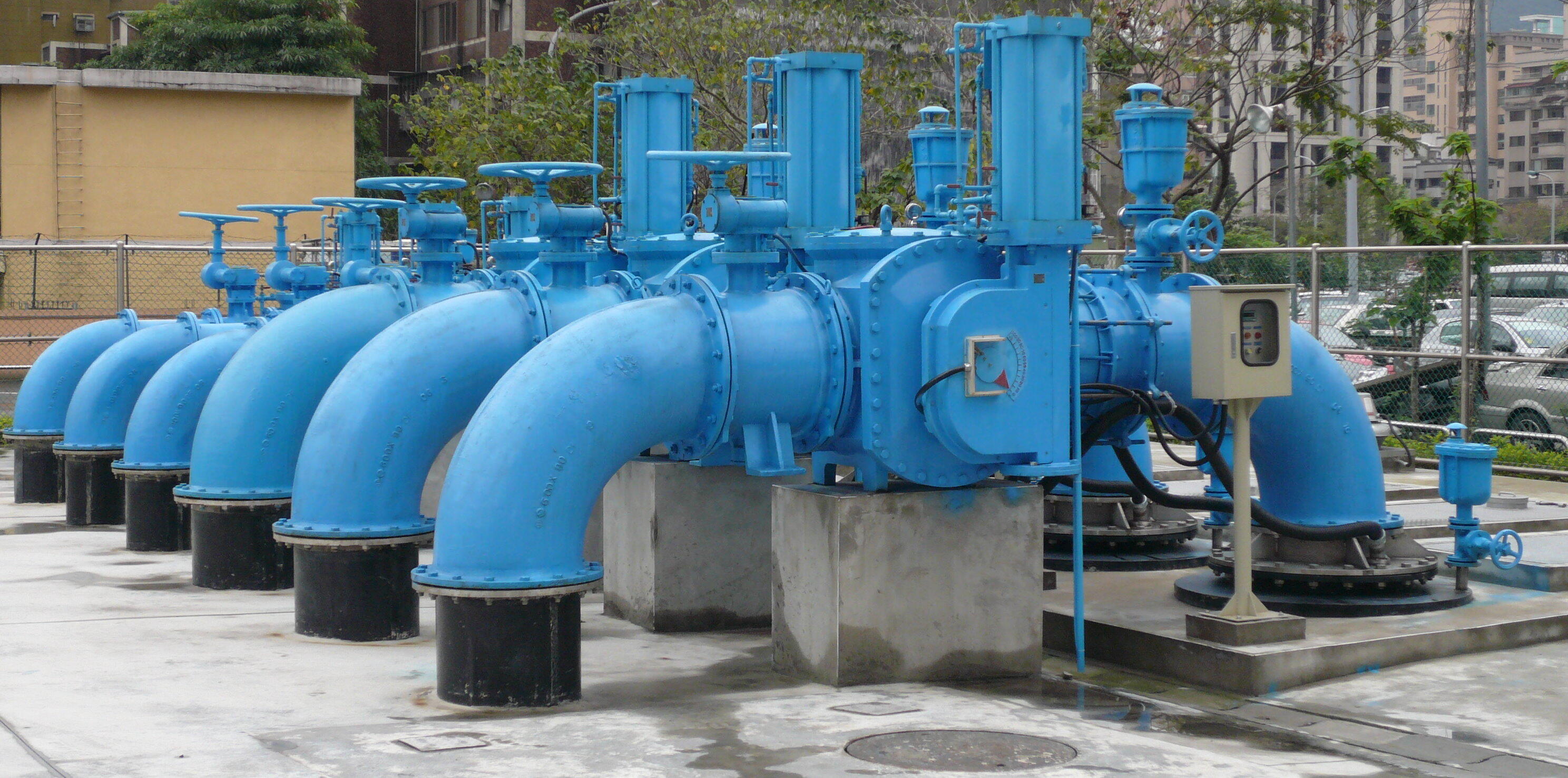 Zhongxiao Booster Station Pump Control Valves – Taipei City
